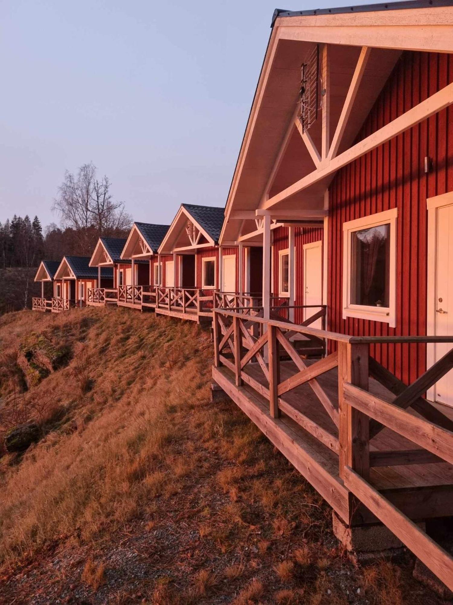 Visitor Stugby Hotel Haverud Bagian luar foto